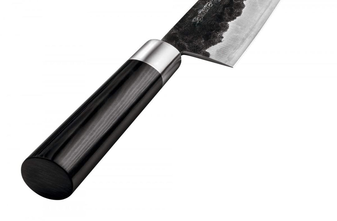 Samura Série BlackSmith Couteau Santoku Damas SBL-0095 ( SBL00-95 ) Lame de 18,2 cm -
