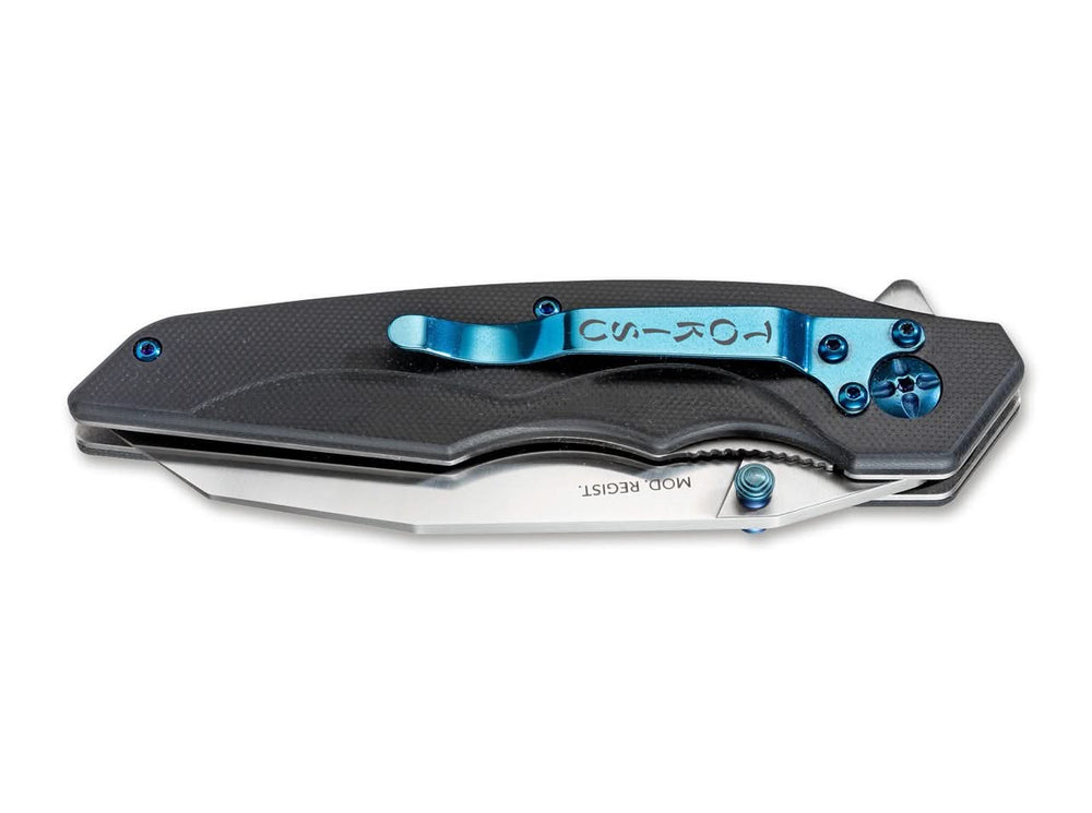 Tokisu 18449 Navaja G10 Lame de 9,5 cm -