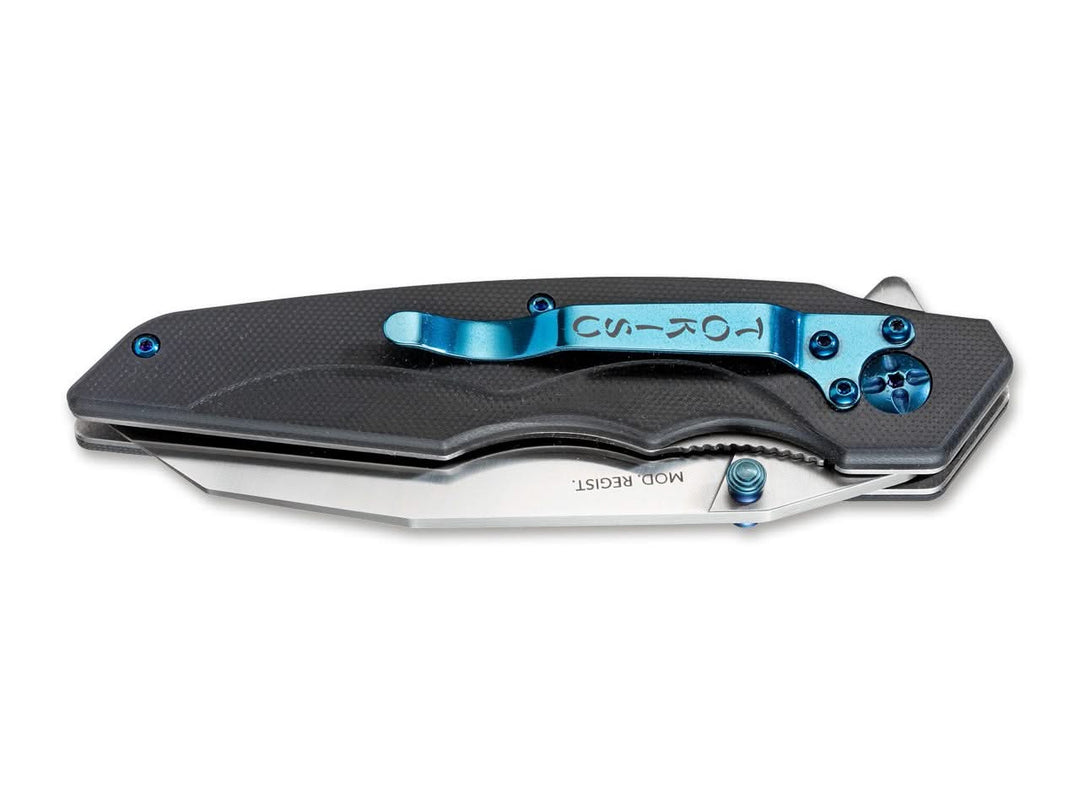 Tokisu 18449 Navaja G10 Lame de 9,5 cm -