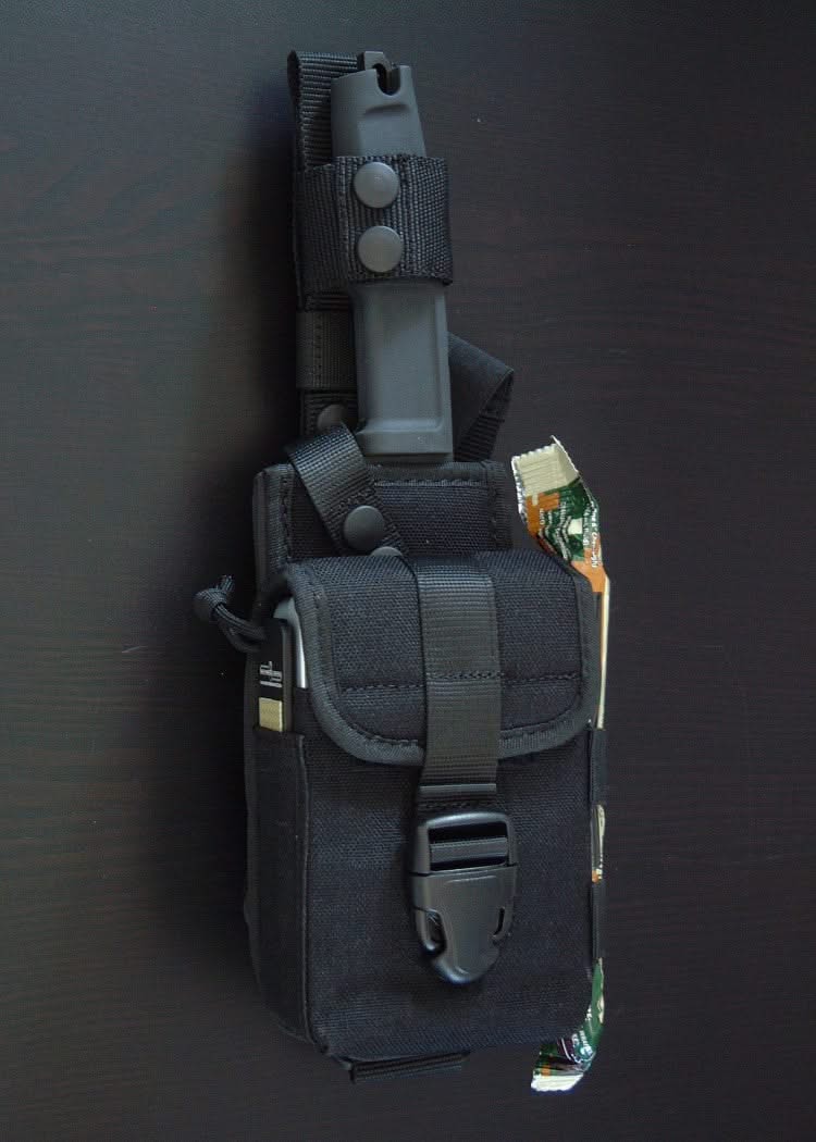Extrema Ratio 0410000127BLK Ontos Black + Survival Kit -
