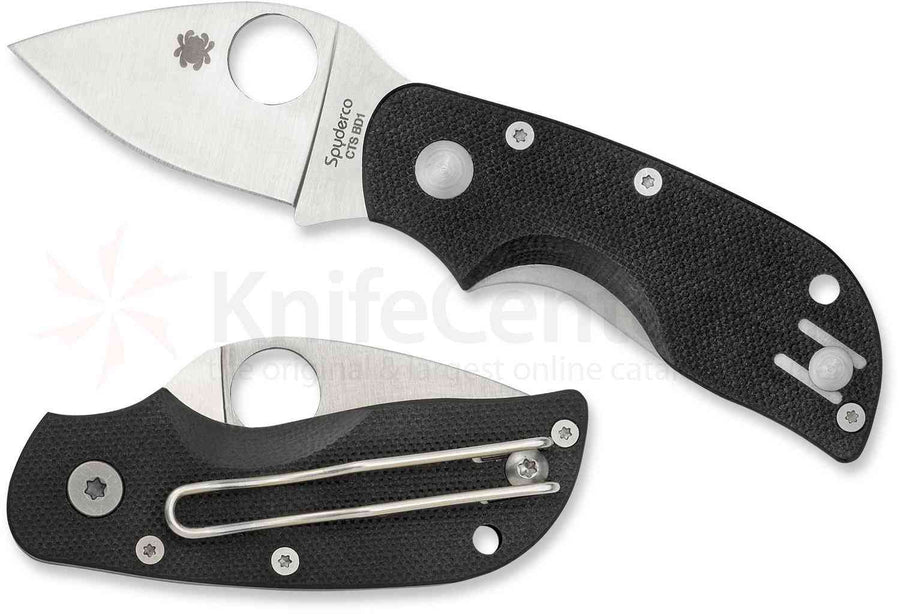 Spyderco C130GP Chicago Couteau pliant lame 440C de 5,10 cm -