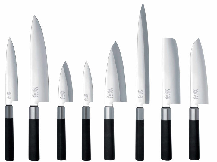 Kai 6799 Porte-couteaux Wasabi avec 8 couteaux -