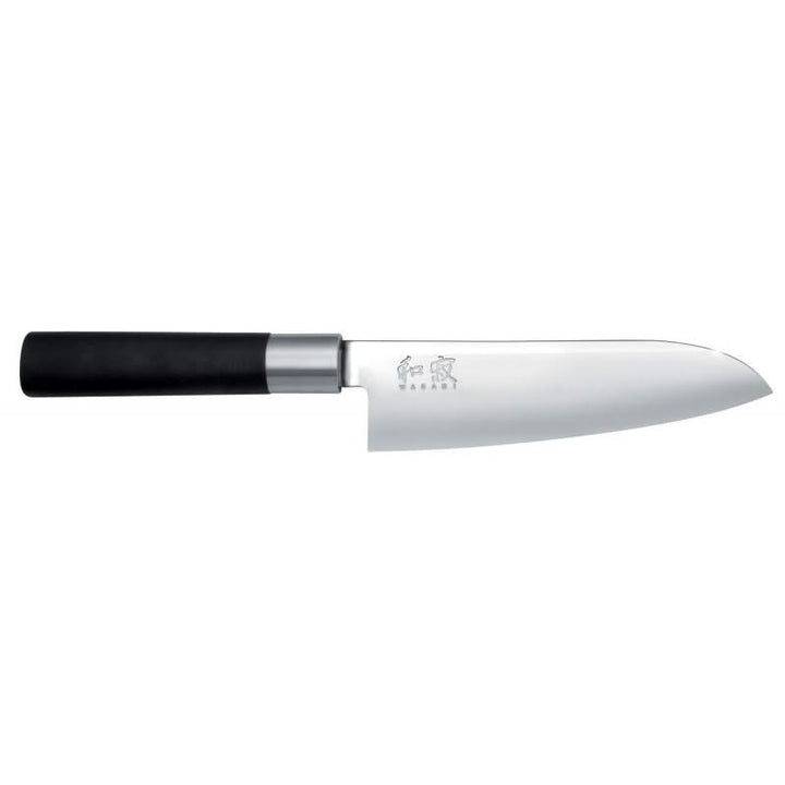 Kai 6716S Wasabi Black Couteau Japonais Santoku lame de 16,5 cm -