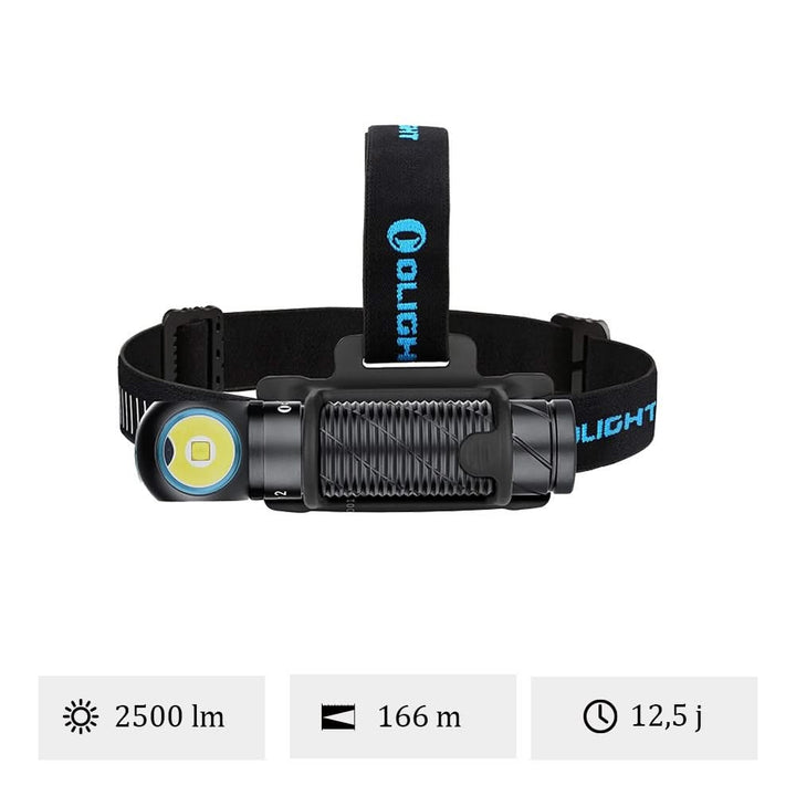 Olight Perun 2 - Lampe Frontale Puissante Rechargeable -