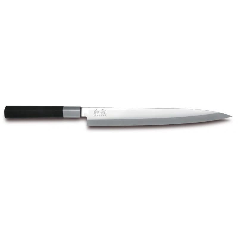 Kai 6724Y Wasabi Black Yanagiba Lame de 24 cm -