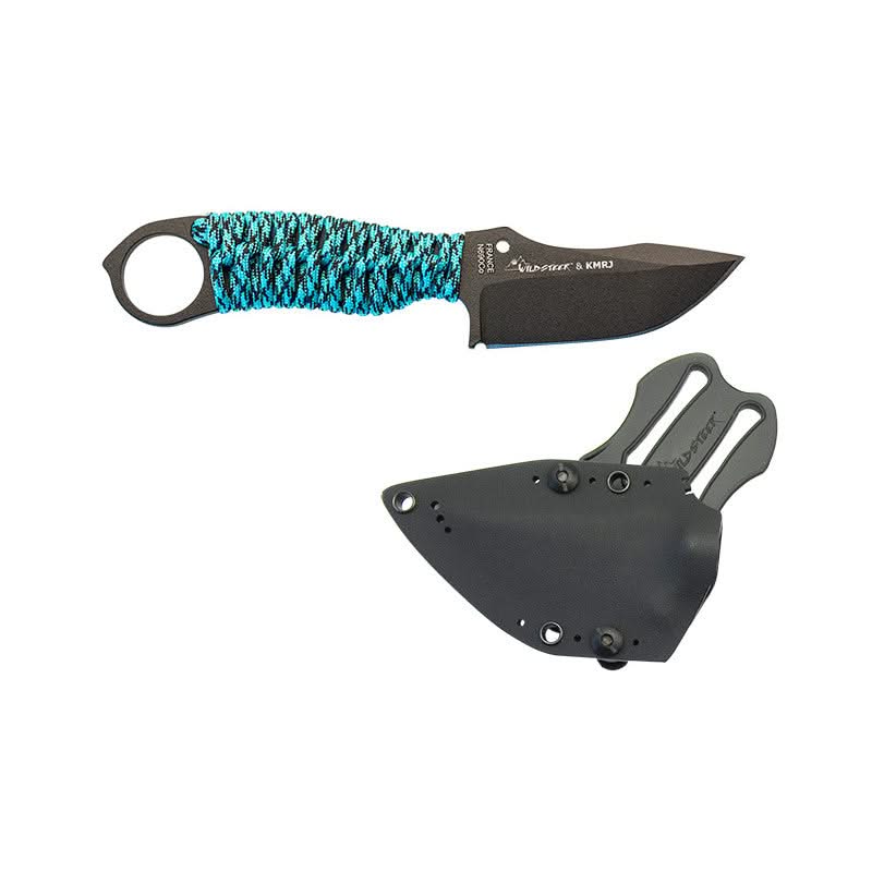 Wildsteer KAR0118 Karlican Lame epoxy noir et paracorde bleu