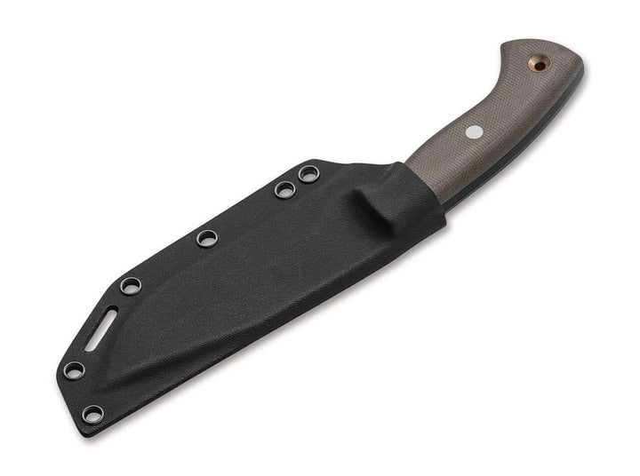 Boker 02BO027 Mini Tracker Micarta Lame de 13,5 cm acier 1095 -