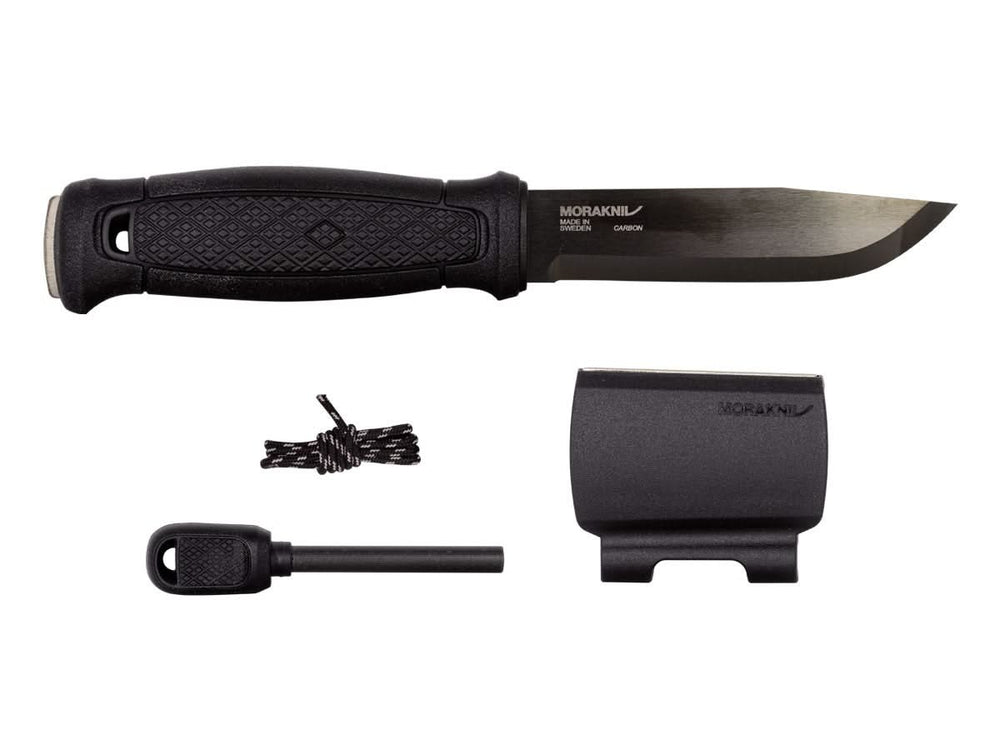 Mora Garberg noir avec lame noir Survival Kit -