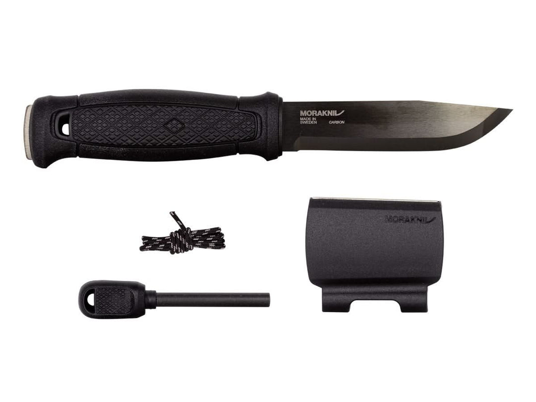 Mora Garberg noir avec lame noir Survival Kit -