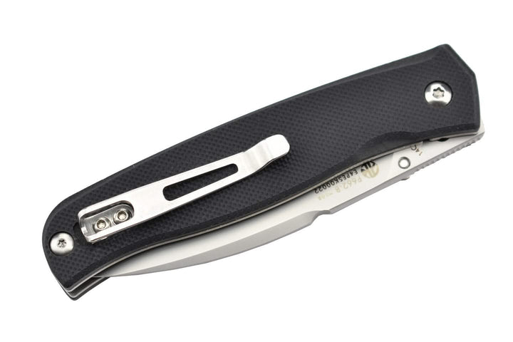 Ruike P662-B lame acier 14C28N manche en G10 -