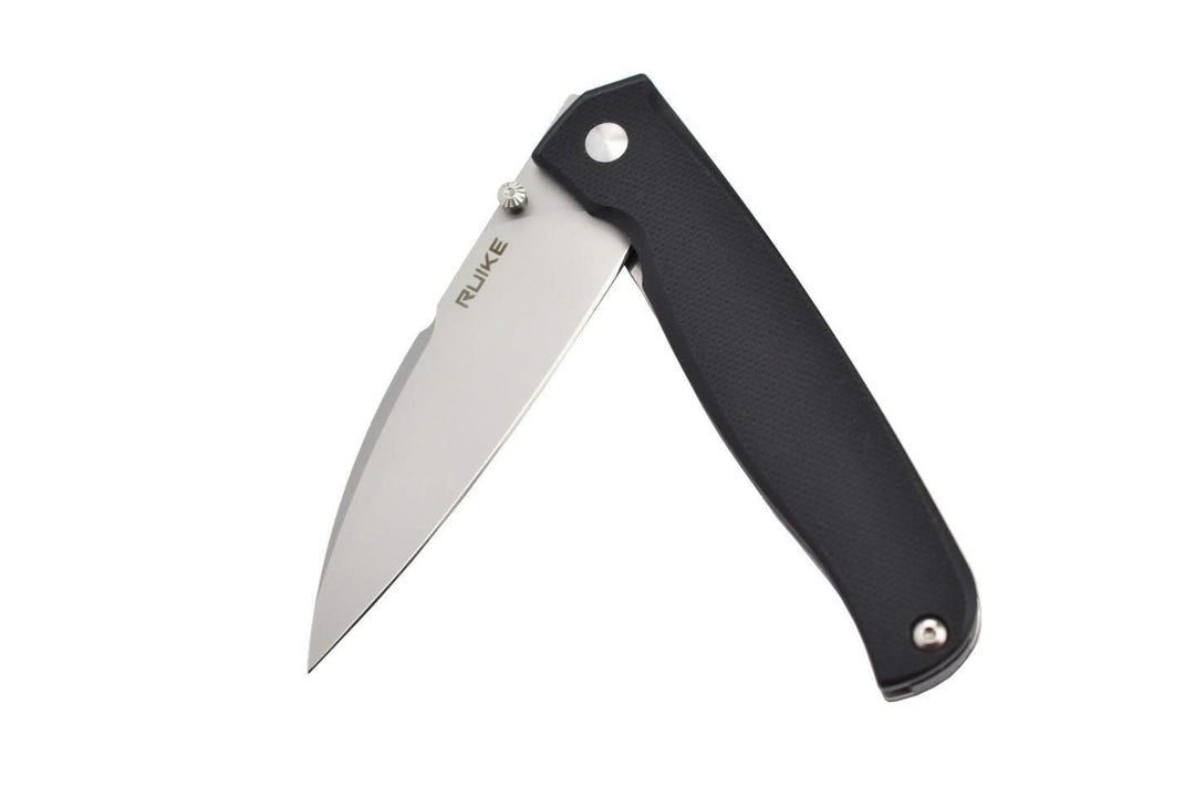 Ruike P662-B lame acier 14C28N manche en G10 -