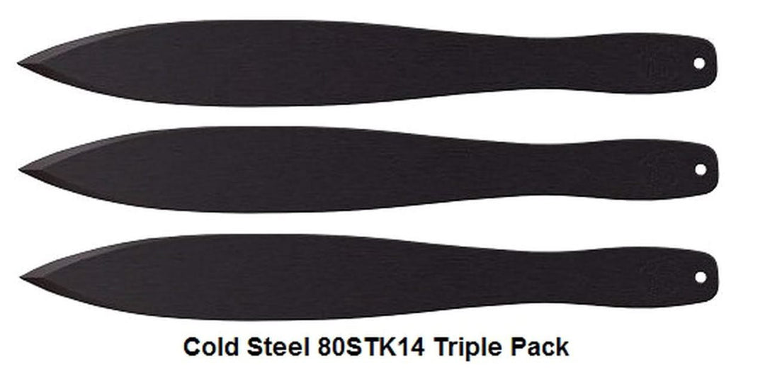 Pack 3x Cold Steel 80STK14Z Pro Flight Sport -