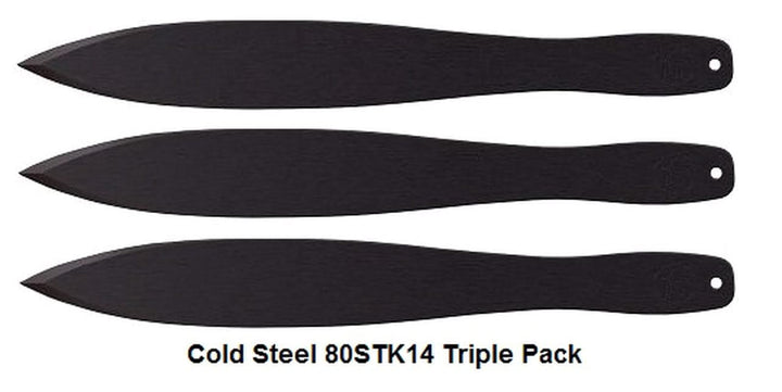 Pack 3x Cold Steel 80STK14Z Pro Flight Sport -