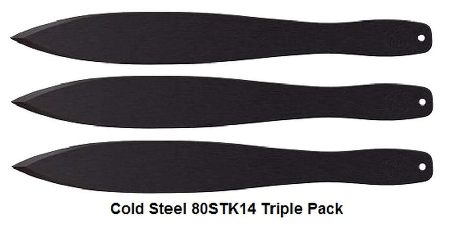 Pack 3x Cold Steel 80STK14Z Pro Flight Sport -