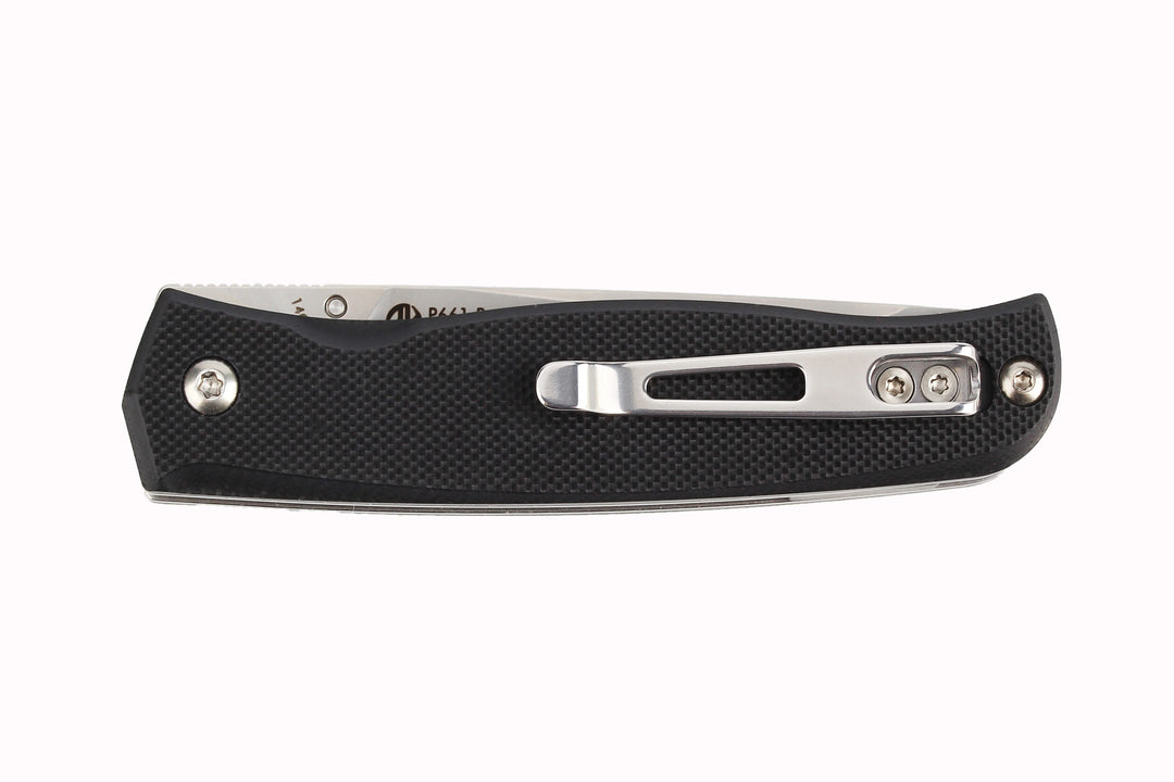 Ruike P661-B lame acier 14C28N manche en G10 -