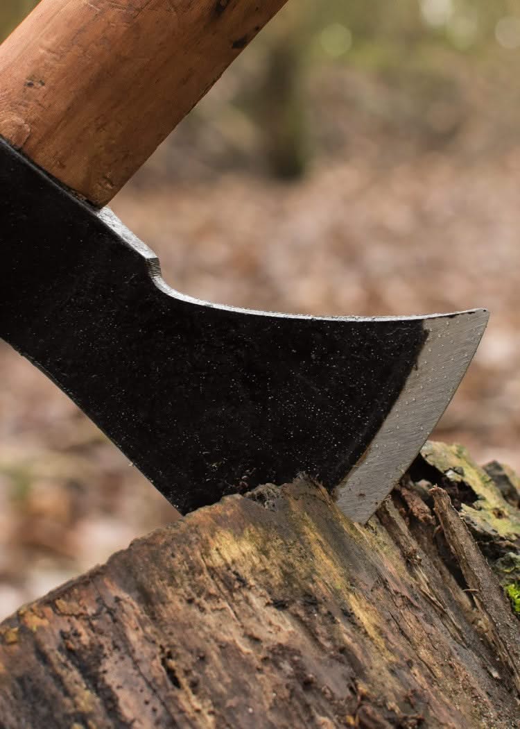 Wiking Hache forgée à la main en acier au carbone de haute qualité -