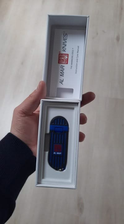 Al Mar Stinger Keychain bleu AMK1001BKBL -