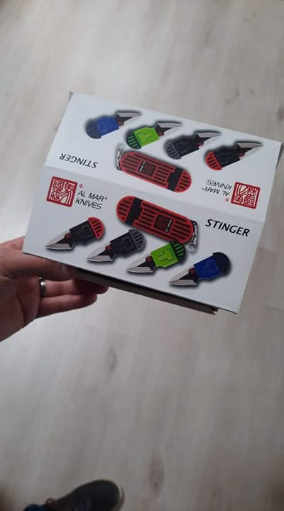 Al Mar Stinger Keychain bleu AMK1001BKBL -