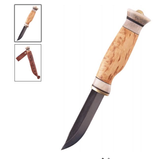 Couteau de chasse Vuolu 8, Wood-Jewel 23VP8 -