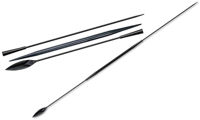 Cold Steel 95SB-2017 Lance Samburu avec fourreau, acier au carbone SK-5 -