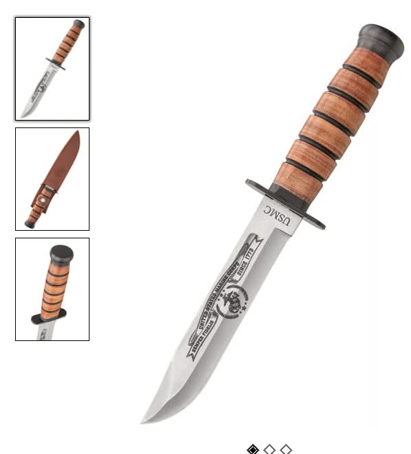 United Cutlery UC3369 USMC Tribute Combat -
