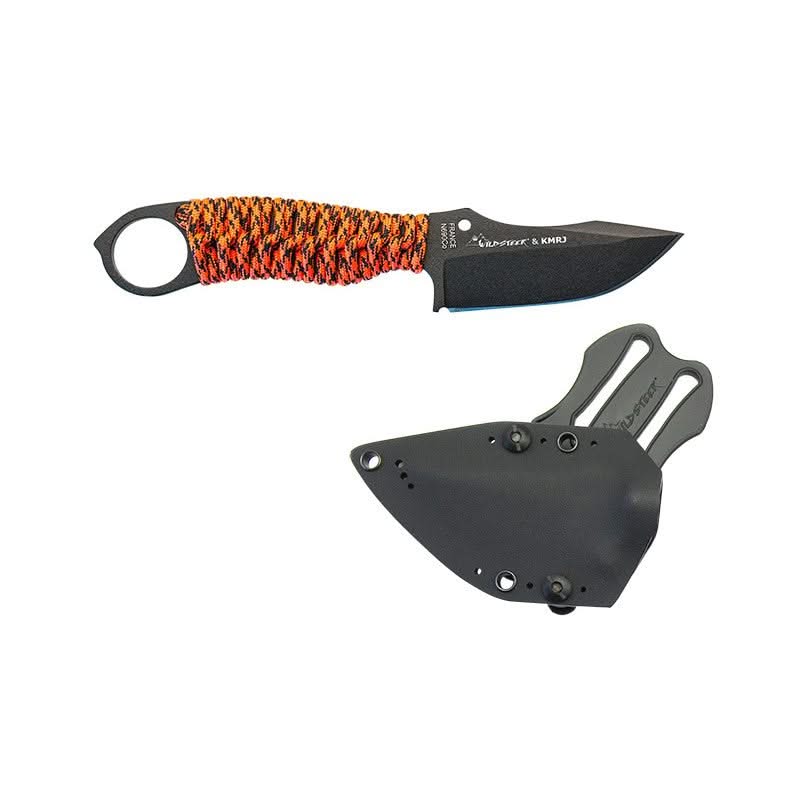 Wildsteer KAR3117P Karlican Lame epoxy noir et paracorde orange PASSTEC -