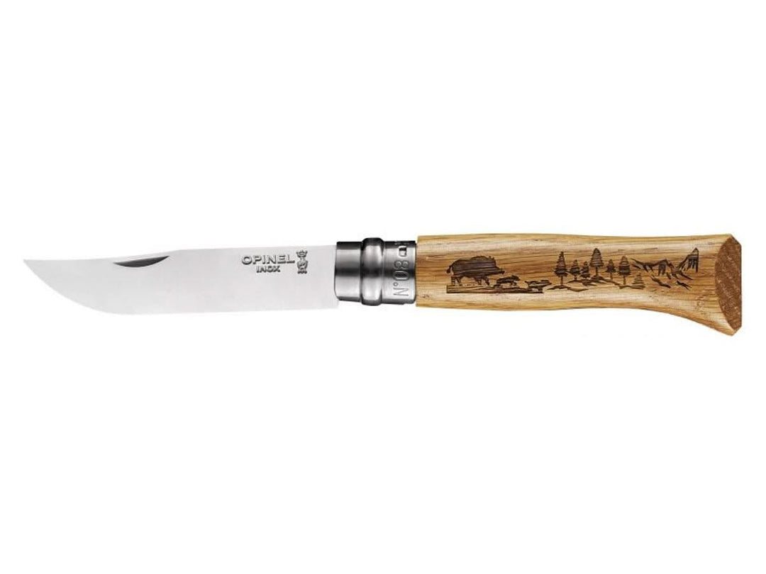 Opinel N°08 Inox Sanglier -