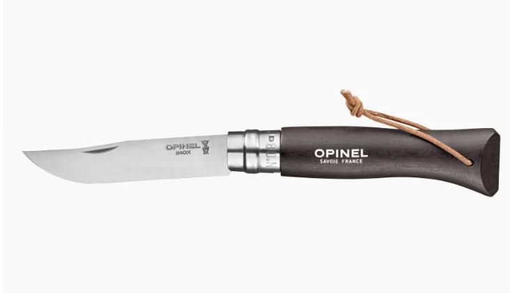 Opinel N°08 Baroudeur Noir Brun -
