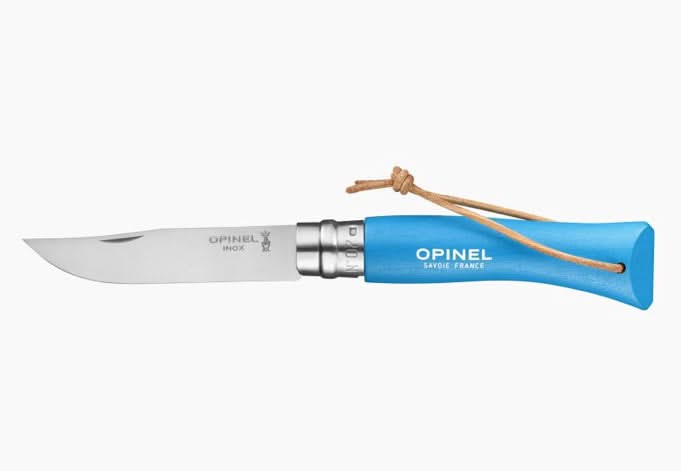 Opinel N°07 Baroudeur Cyan -