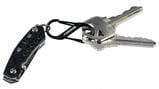 ZeroHour EDGE Carbon Fiber EDC Pocket Knife S35VN Blade + Mousqueton -