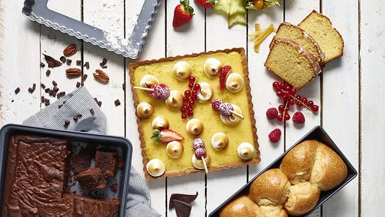 DE BUYER BOX 3 PIECES HOMEBAKING -