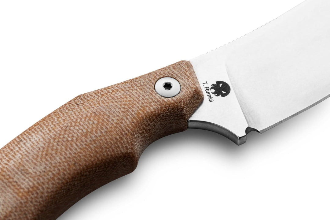 Lionsteel H1 CVG Skinner M390 Natural Canvas -