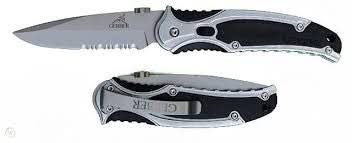 Gerber Presto 3.0  alu inox Lame lisse / crenté 01581 -