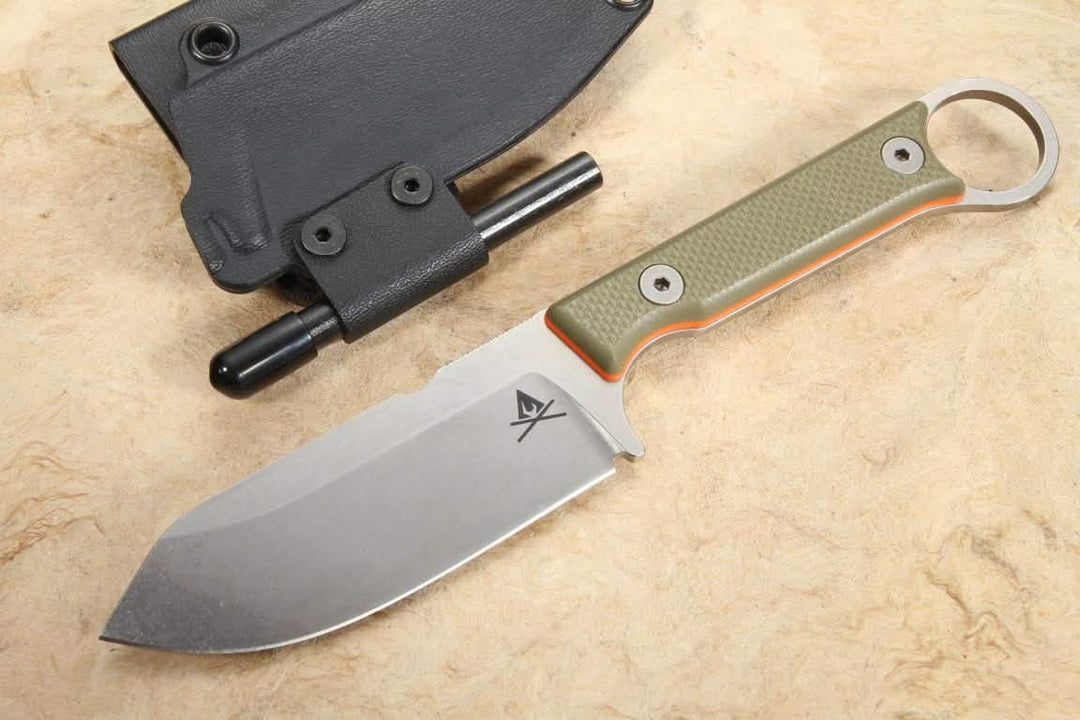 White River Firecraft 3.5 Pro Green-Orange G10 -