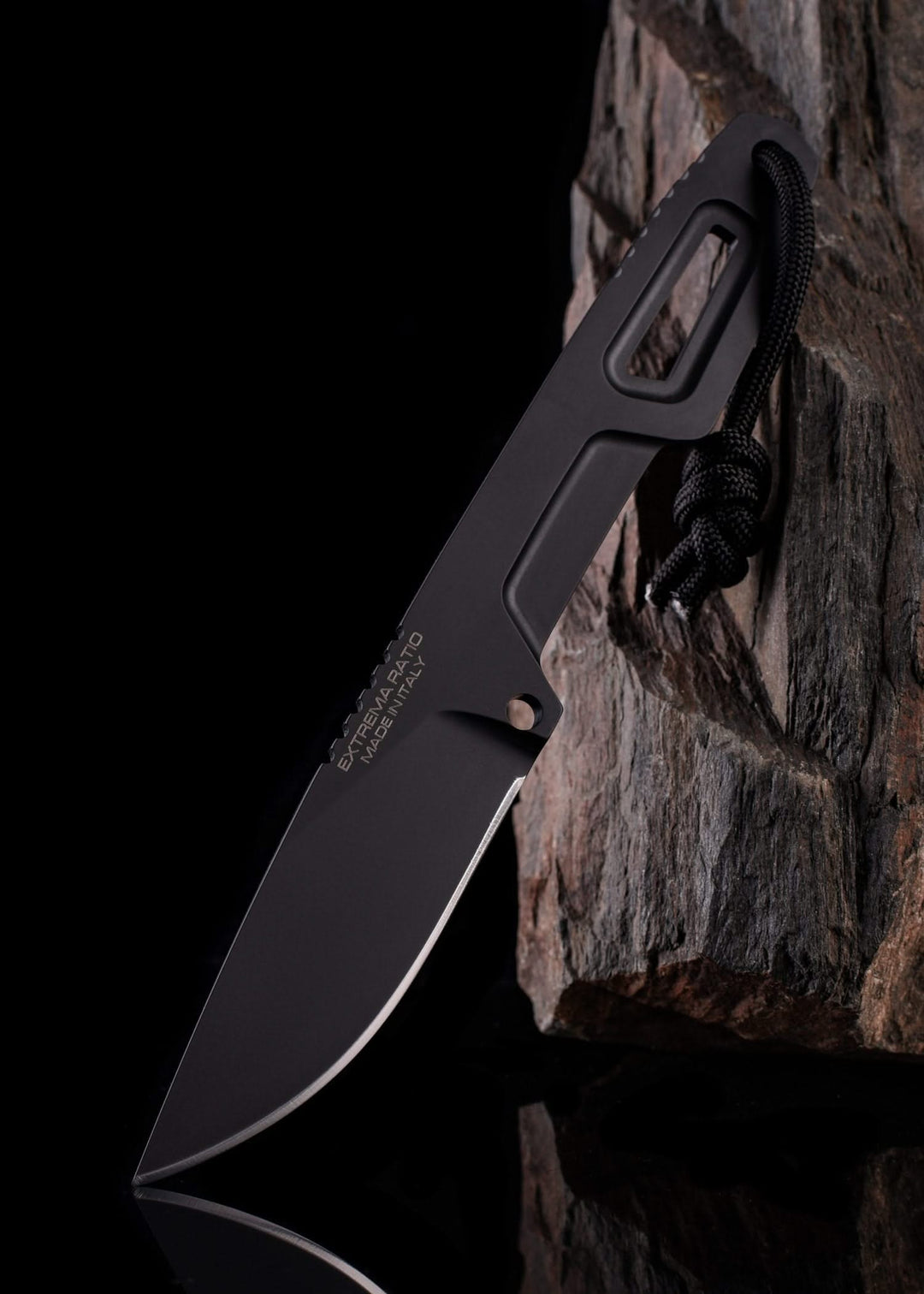 Extrema Ratio Couteau Lame Fixe Sartre Noir -