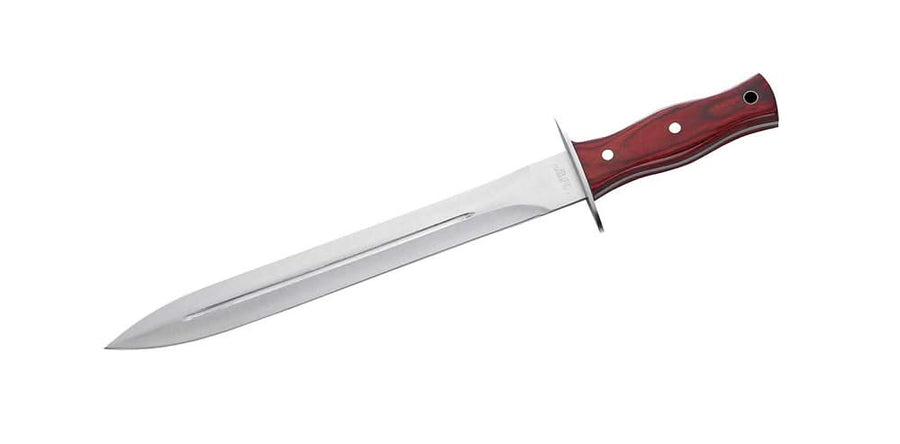 Dague de chasse lame de 28,8 cm avec garde -