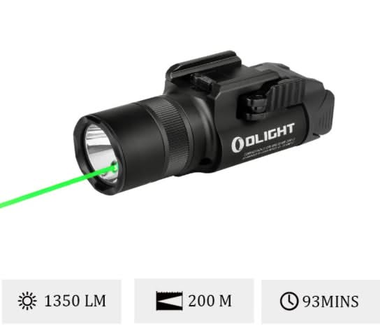 Olight Baldr PRO R Laser vert -