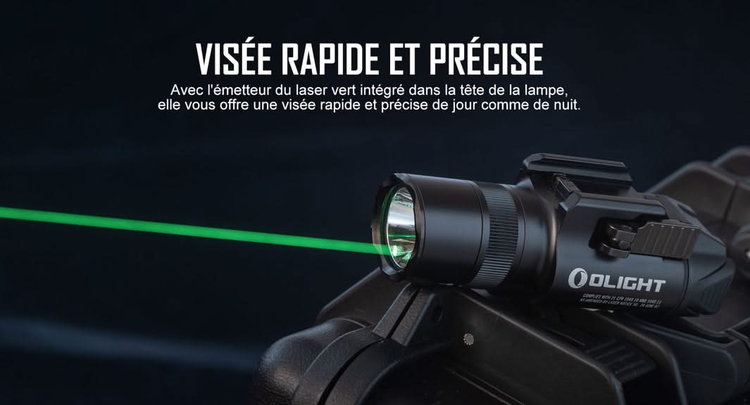 Olight Baldr PRO R Laser vert -
