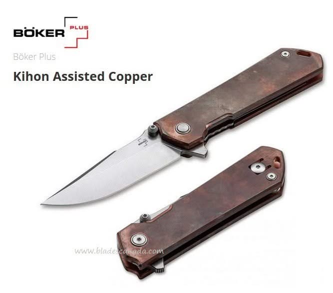 Böker Plus 01BO165 Kihon Assisted Copper -