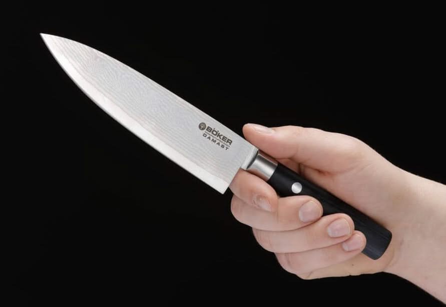 Boker 130419DAM Couteau Santoku Lame de 17,2 cm -