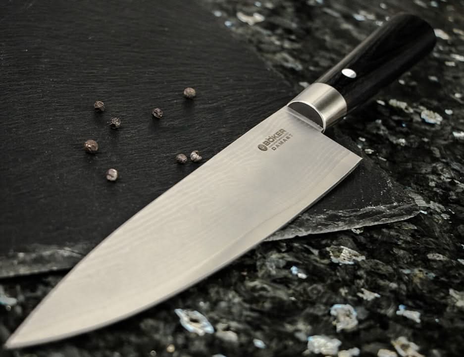Boker 130419DAM Couteau Santoku Lame de 17,2 cm -