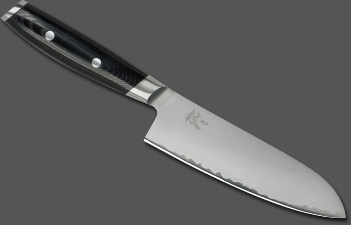 Yaxell Y36301 Santoku Micarta Lame de 16,5 cm -
