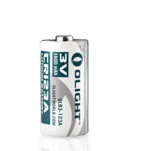 Olight Batterie CR123A Non-rechargeable 1600mAh -