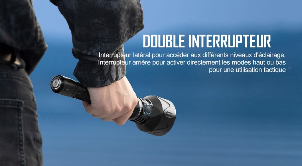 Olight Javelot Pro 2 - Lampe de Chasse Longue Portée 1050 Mètres -