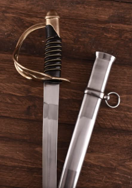 Wiking Sabre de cavalerie US, modèle 1860, réplique à poignée noire -