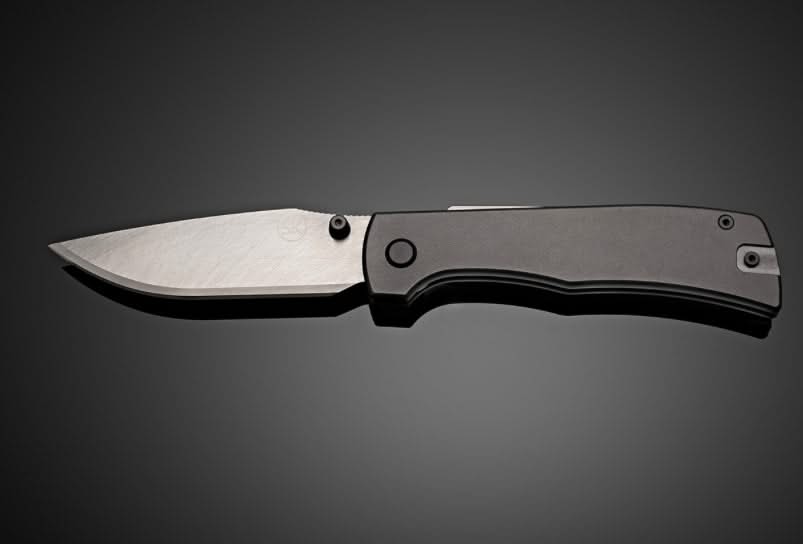 Sandrin Knives Monza Zirkonium carbure brut (motif météorite) Edition limitée -