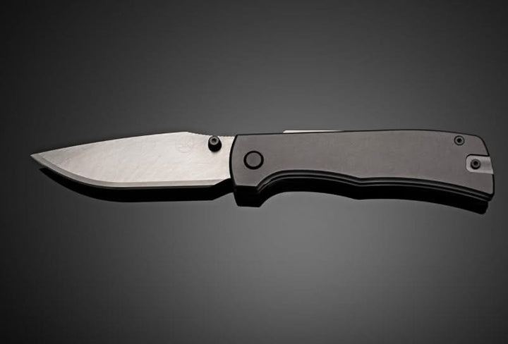 Sandrin Knives Monza Zirkonium carbure brut (motif météorite) Edition limitée -