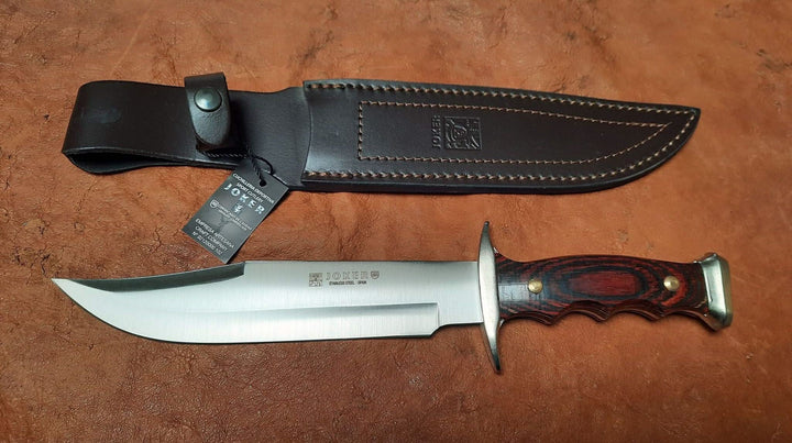 Joker , Couteau de chasse avec une lame Bowie de 21 cm -