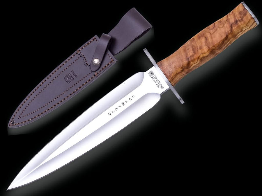 Joker CO9108 Couteau de chasse bois d'olive -