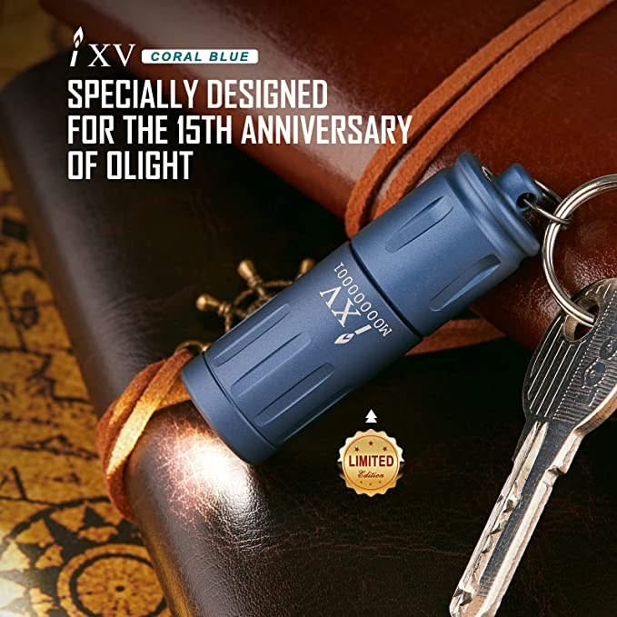 Olight IXV Coral Blue Edition limitée -